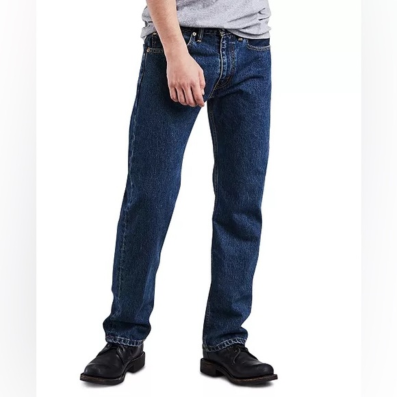 Levi's Other - Levi's 505 Regular Fit Straight Leg Low-Stretch Denim Jeans Classic
